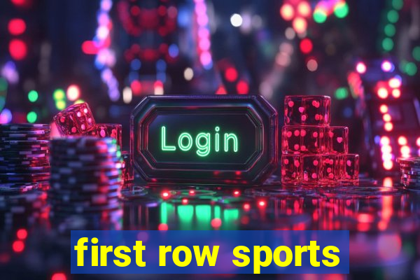 first row sports